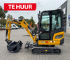 Verhuur 2-tons graafmachine €125 p/dag 