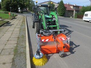 Agrometall veegmachine - rolbezem