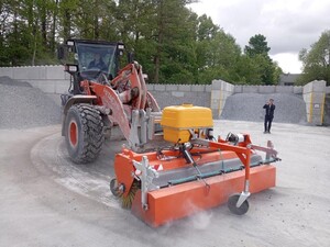 Agrometall veegmachine - rolbezem