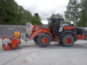 Agrometall veegmachine - rolbezem
