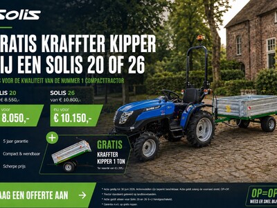 Juni Actie Solis 20 & 26 – Gratis Kraffter Kipper
