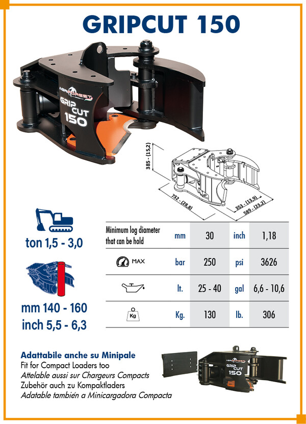 Agriforest Gripcut 150 boomknipper