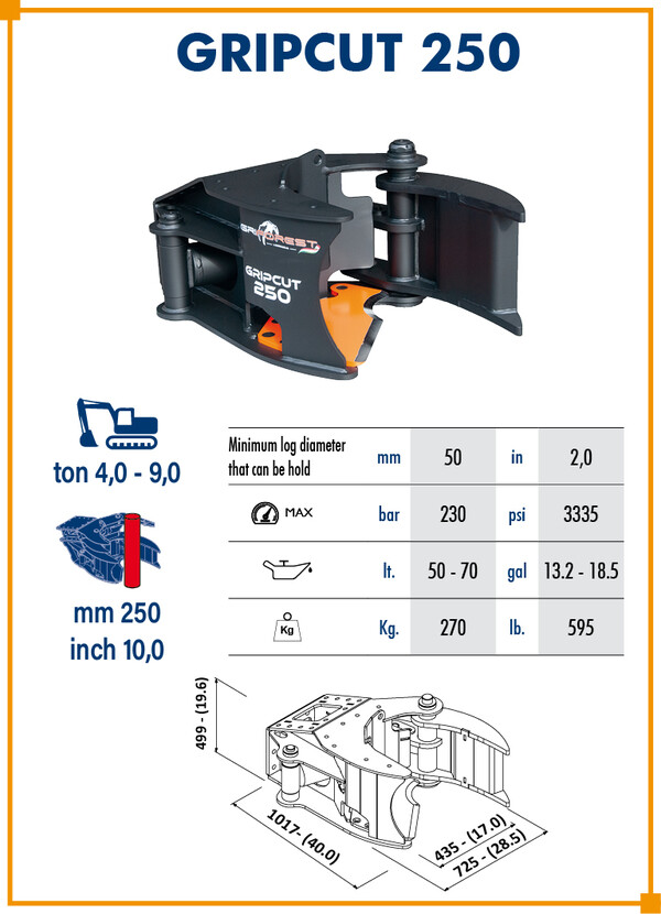 Agriforest Gripcut 250 boomknipper