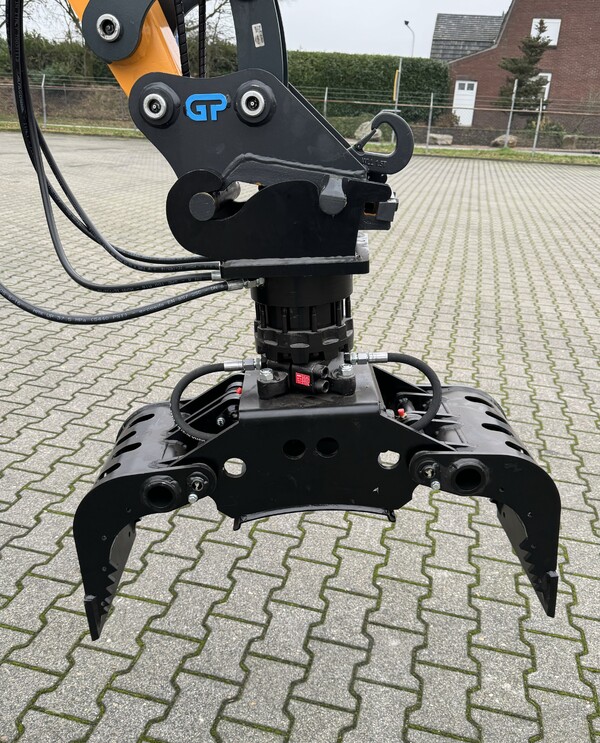 Sorteergrijper 2.5 tot 3.5 tonner, vast en roteer