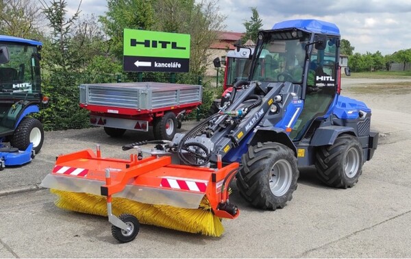 Agrometall veegmachine 155 cm mini shovel