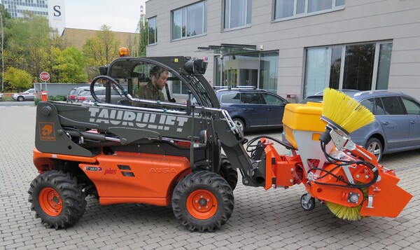 Agrometall veegmachine 155 cm mini shovel