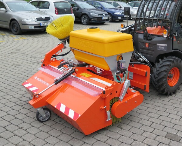 Agrometall veegmachine 155 cm mini shovel