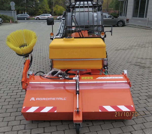 Agrometall veegmachine 155 cm mini shovel